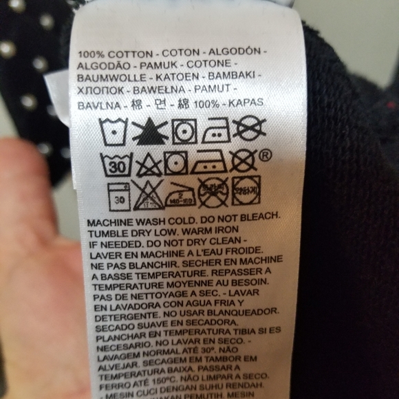 Black unisex pullover hoodie [Levi's] - Picture 5 of 5